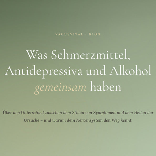 Was Schmerzmittel, Antidepressiva und Alkohol gemeinsam haben