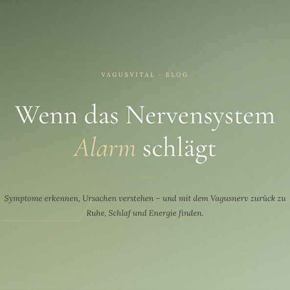 Wenn das Nervensystem Alarm schlägt