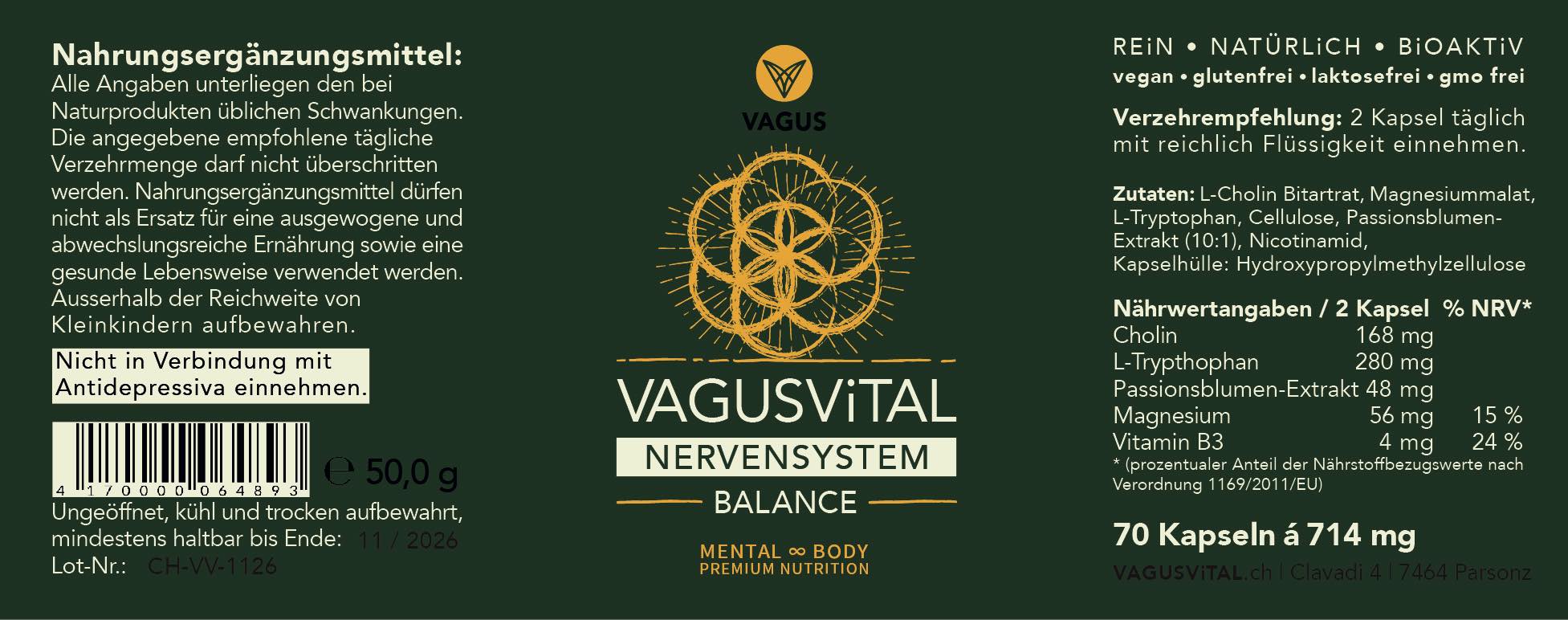VAGUSViTAL Balance für dein Nervensystem