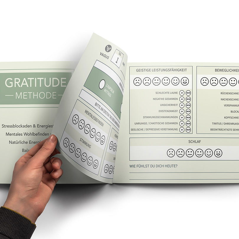 VAGUSViTAL Dankbarkeit Journal