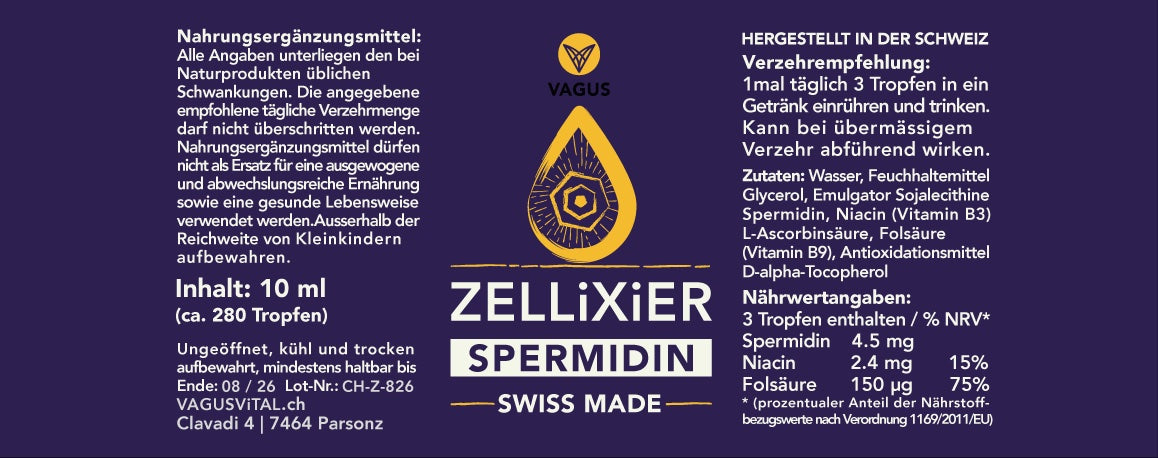 ZELLiXiER Zellregeneration SWISS MADE
